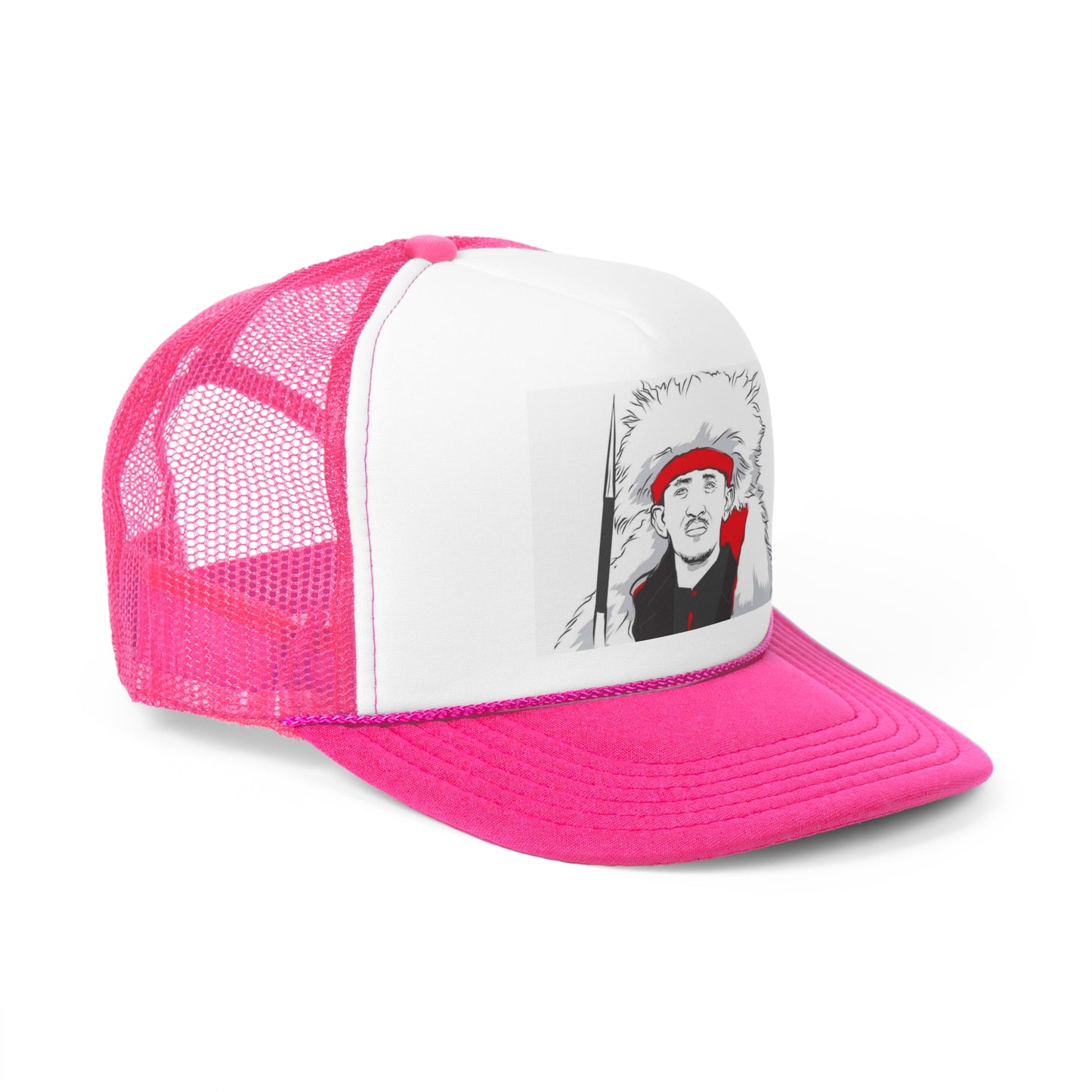 Vintage Trucker Cap with Bold Hachalu Hundessa Graphic Design