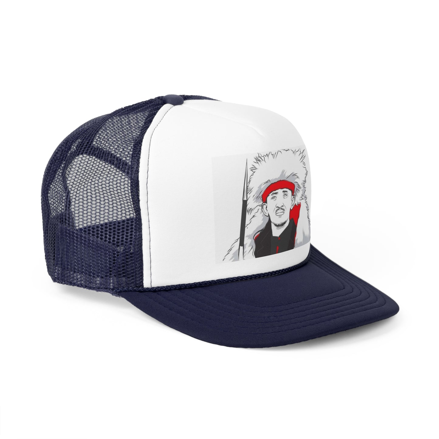 Vintage Trucker Cap with Bold Hachalu Hundessa Graphic Design