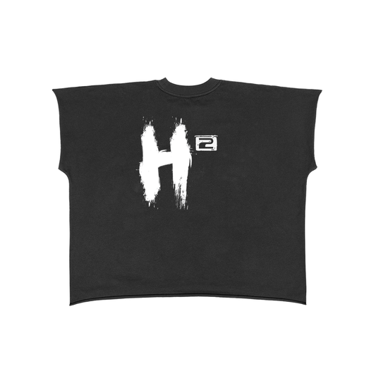 Raw Edge Boxy Non-Shrink T-Shirt