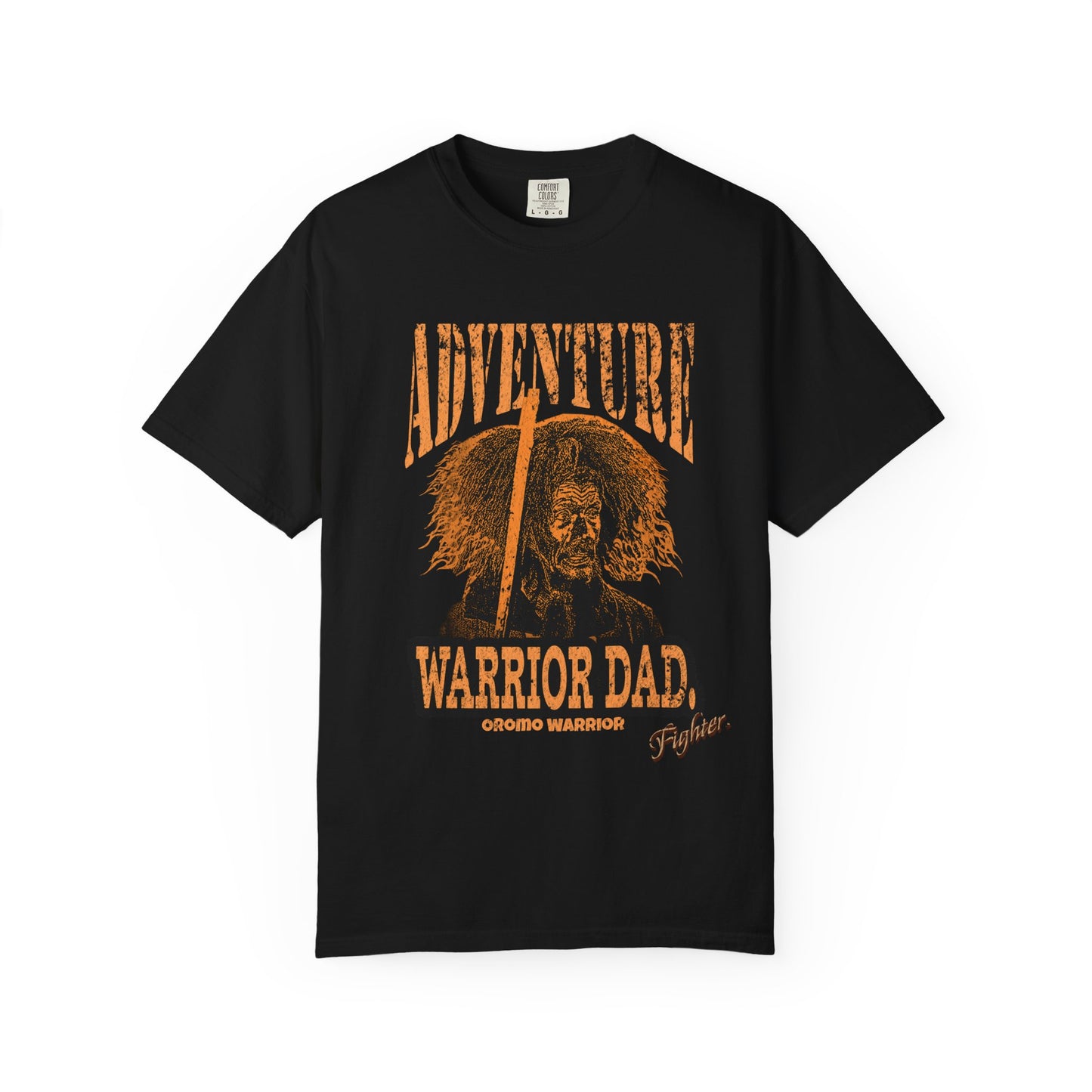 Adventure Warrior Dad T-Shirt — Vintage Skull & Sword Father’s Day Tee