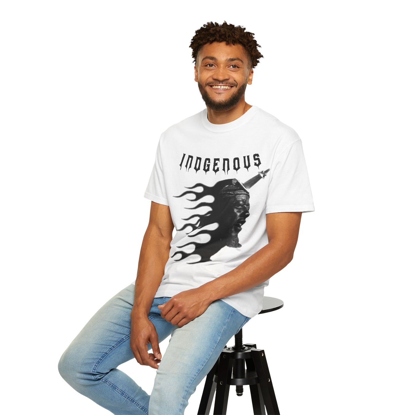 Oromo Indigenous Flame Graphic Unisex T-Shirt - JEF U Design