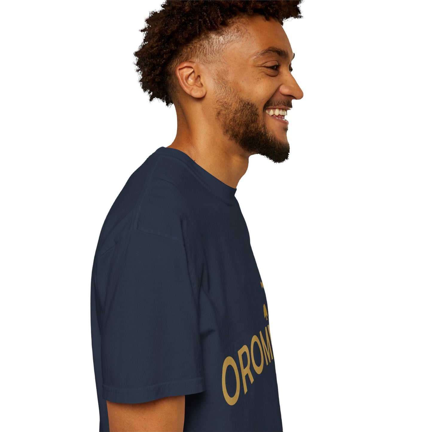 Unisex Garment-Dyed T-Shirt with 'OROMIA' Design - Comfortable Casual Wear for Cultural Pride & Everyday Style