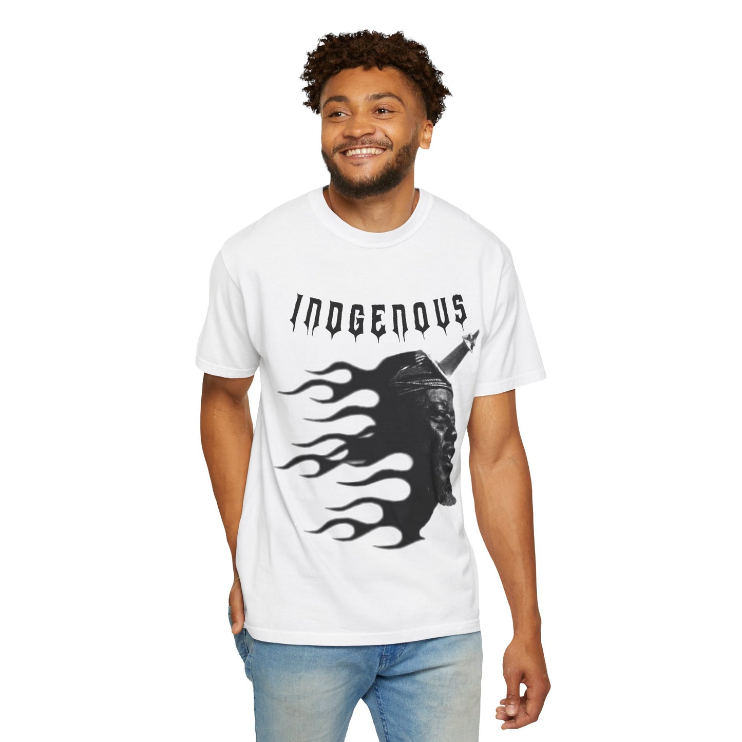 Oromo Indigenous Flame Graphic Unisex T-Shirt - JEF U Design