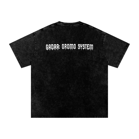 Acid Wash Oversize T-Shirt - 250 GSM