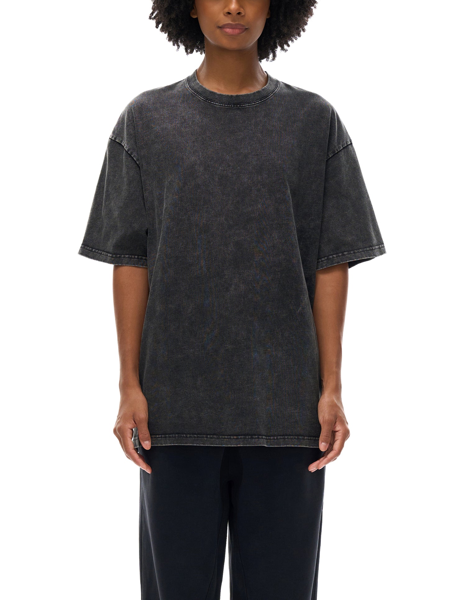 Acid Wash Oversize T-Shirt - 250 GSM